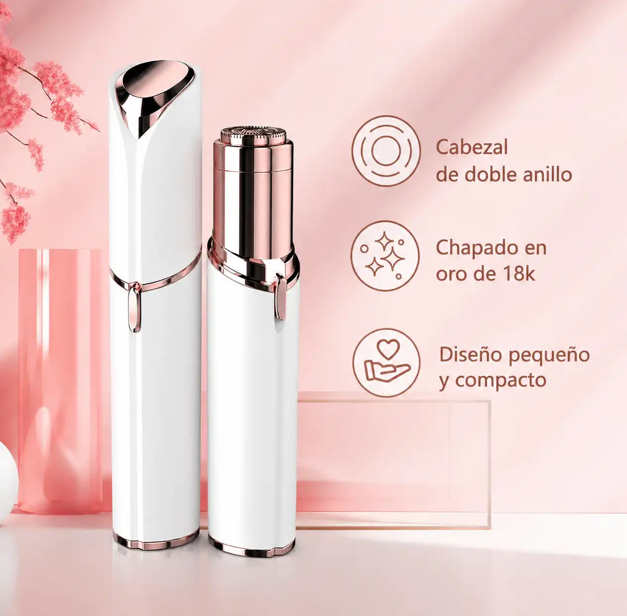 REMOVEDOR DE VELLO FACIAL PARA MUJER